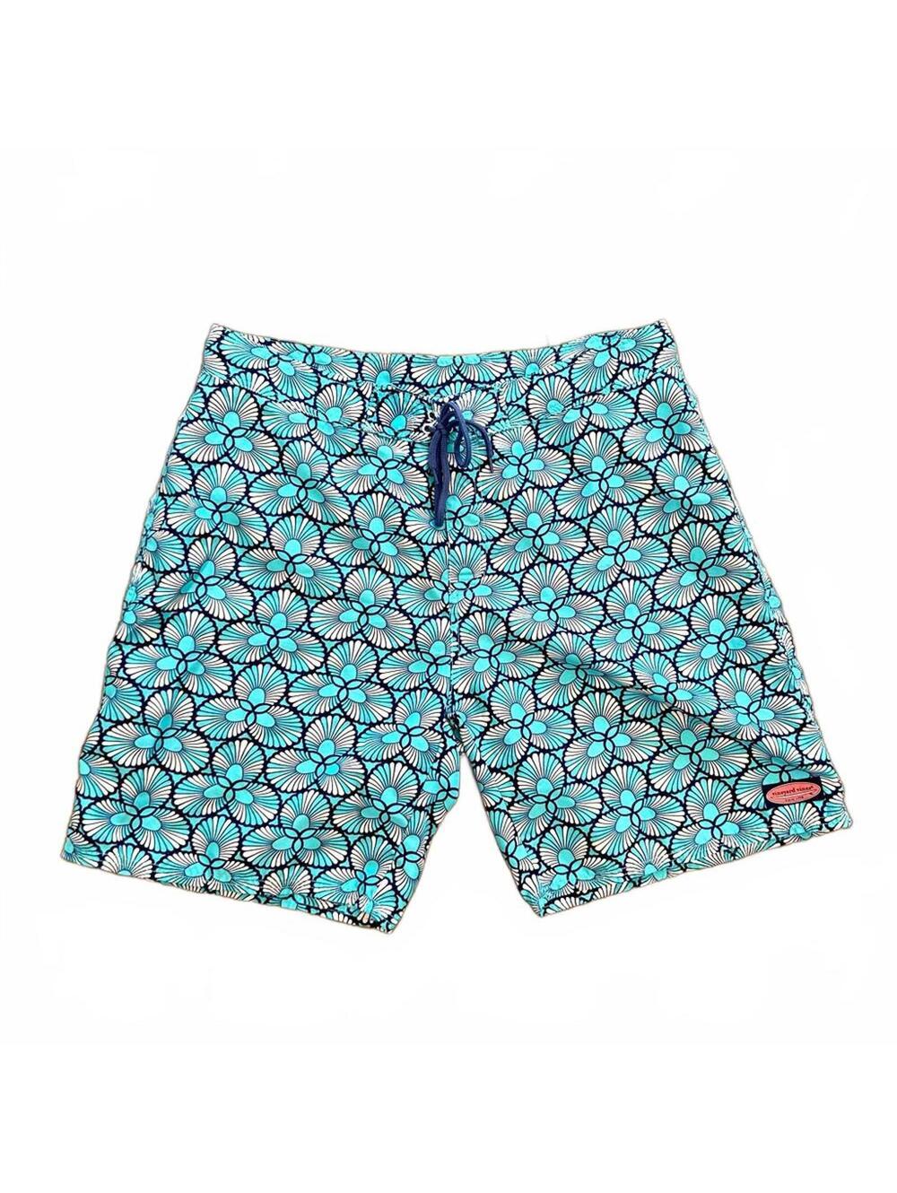 Vineyard Vines Men’s Performance Longline Swim Board Shorts | Size 38